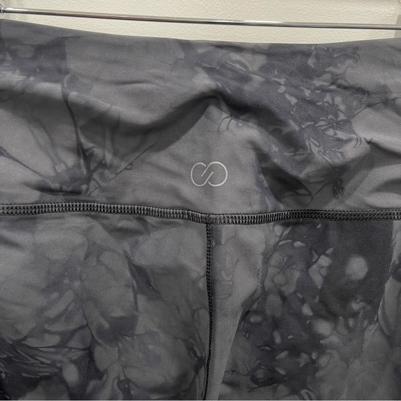 Calia Grey Black Printed Jogger Pants Aladdin Size Small Side Pocket - Picture 7 of 11